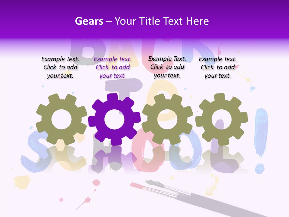 Paint Draw Funny PowerPoint Template