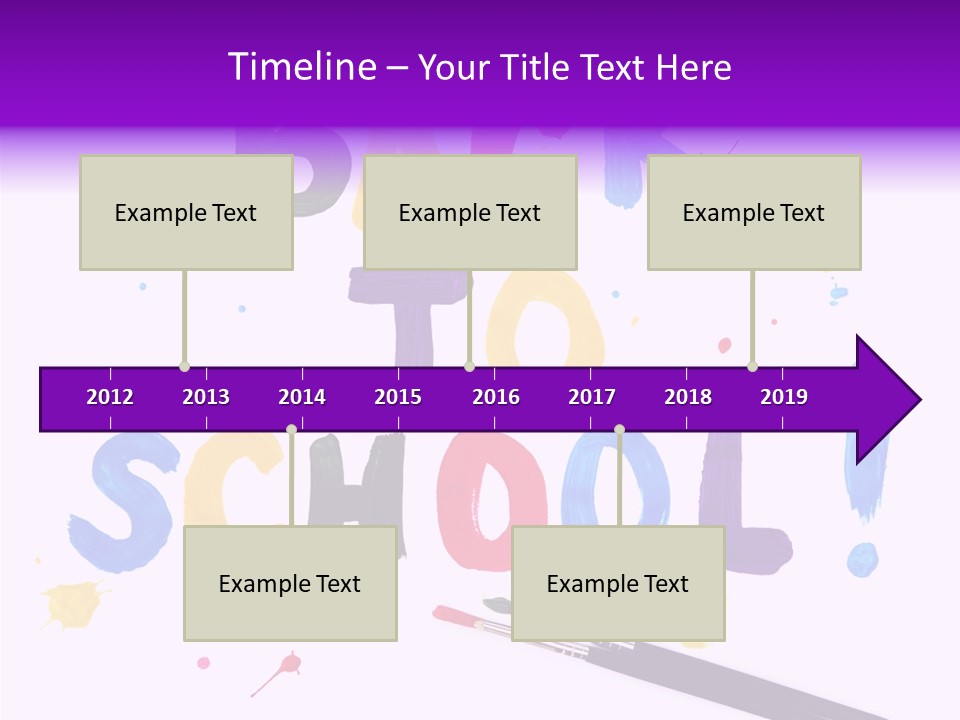 Paint Draw Funny PowerPoint Template