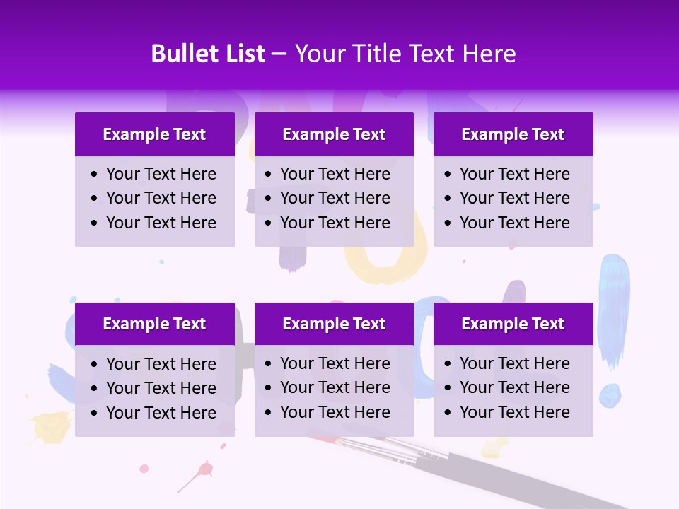 Paint Draw Funny PowerPoint Template