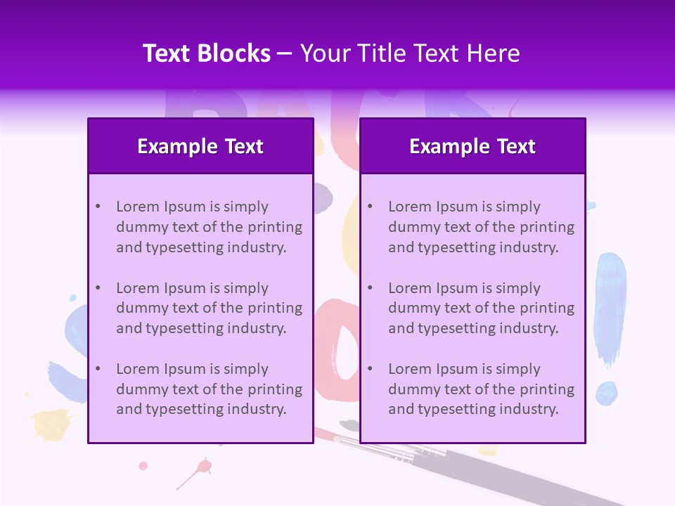 Paint Draw Funny PowerPoint Template