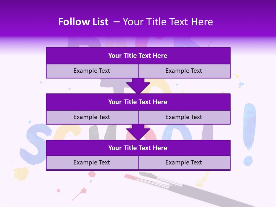 Paint Draw Funny PowerPoint Template