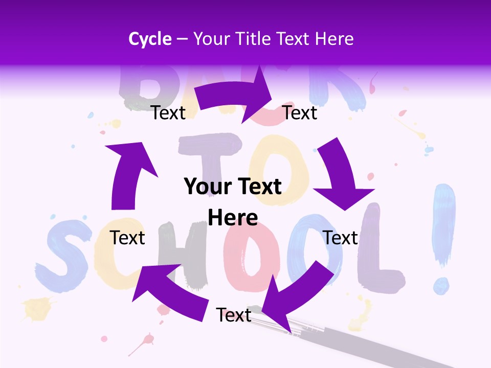 Paint Draw Funny PowerPoint Template