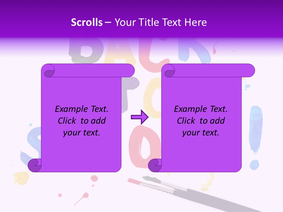 Paint Draw Funny PowerPoint Template