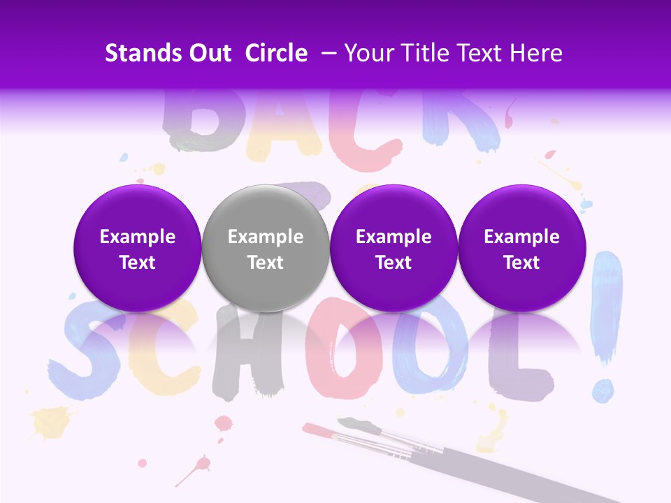 Paint Draw Funny PowerPoint Template