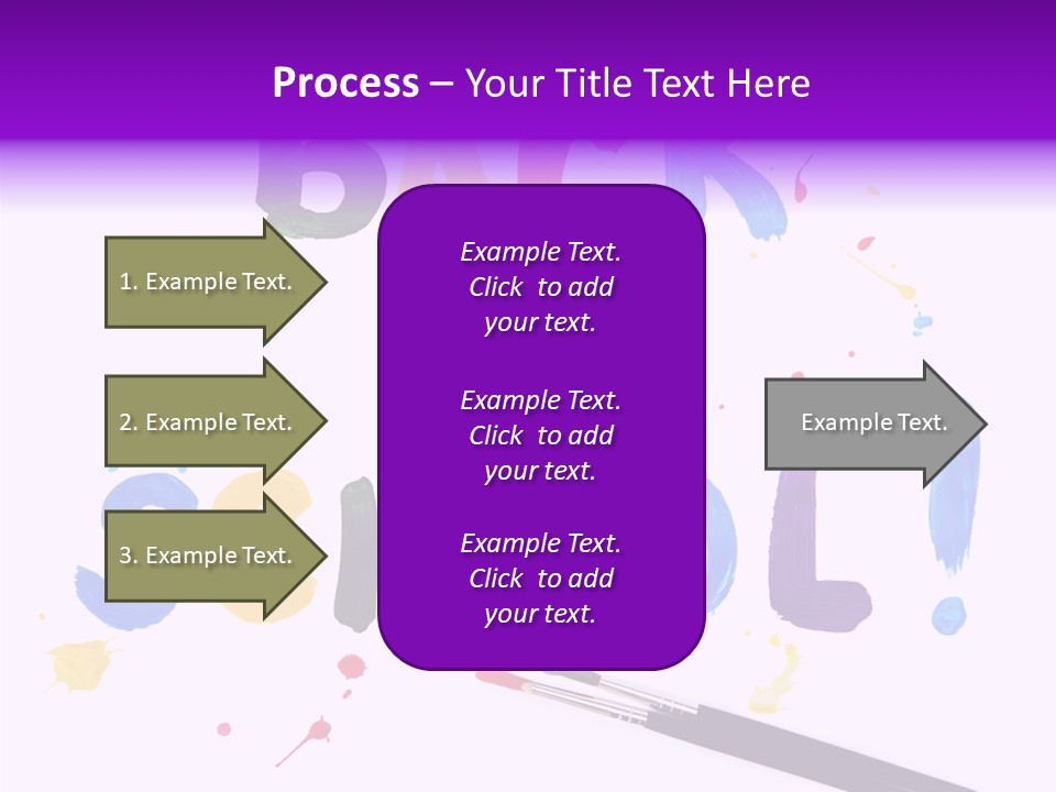 Paint Draw Funny PowerPoint Template