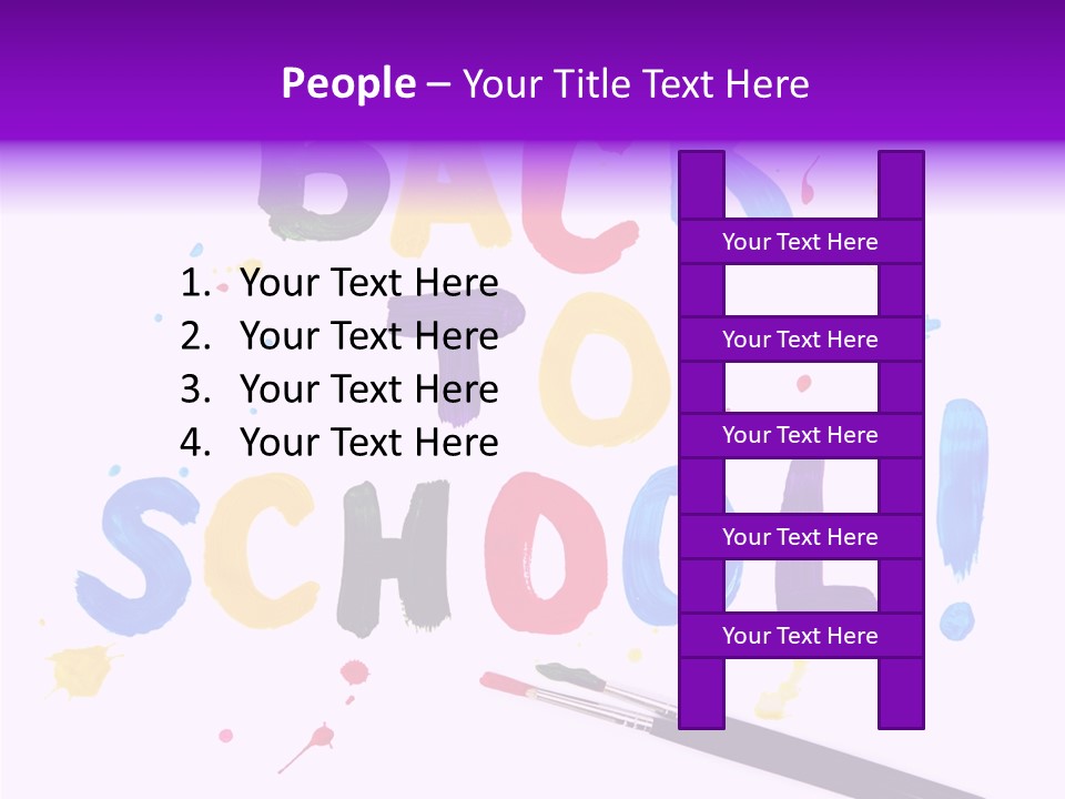Paint Draw Funny PowerPoint Template