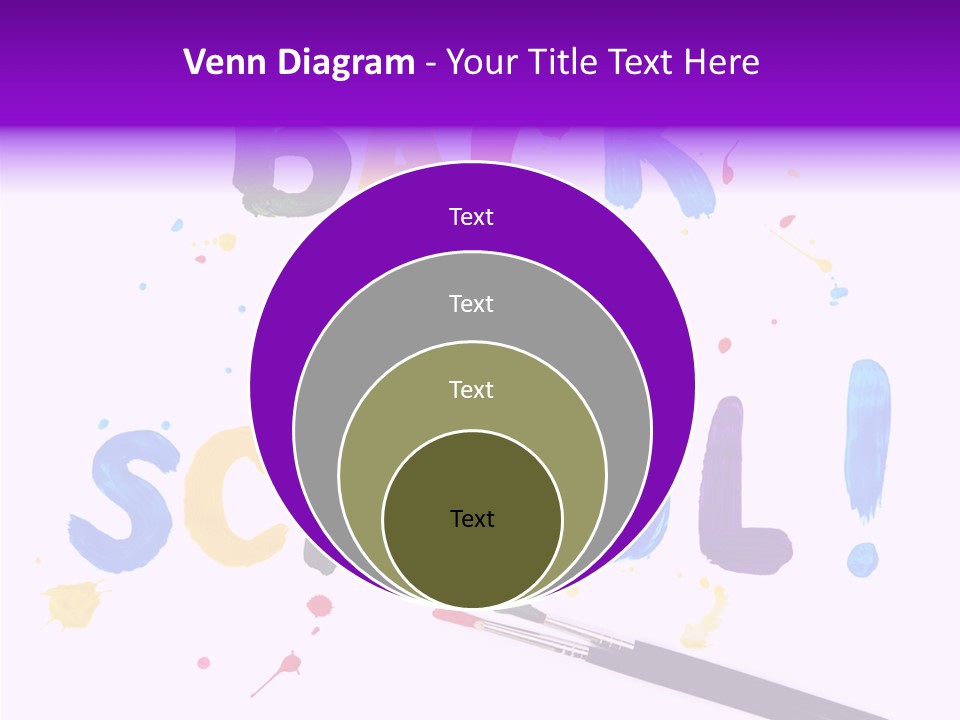 Paint Draw Funny PowerPoint Template