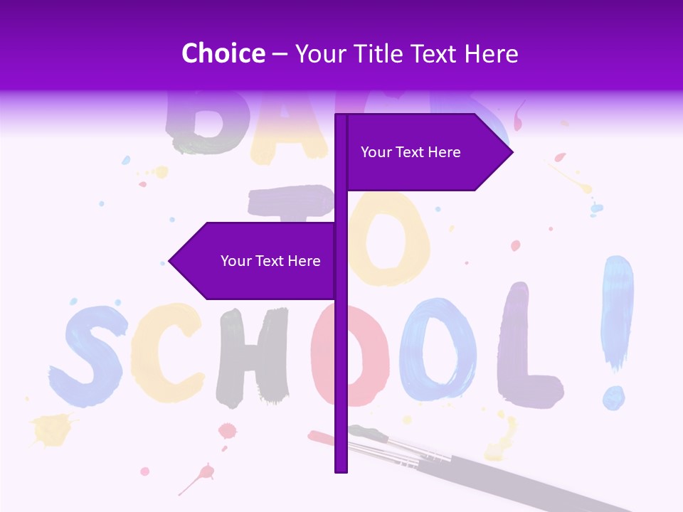 Paint Draw Funny PowerPoint Template