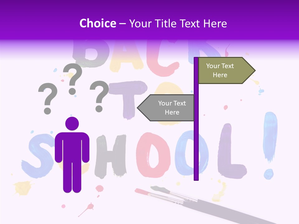 Paint Draw Funny PowerPoint Template