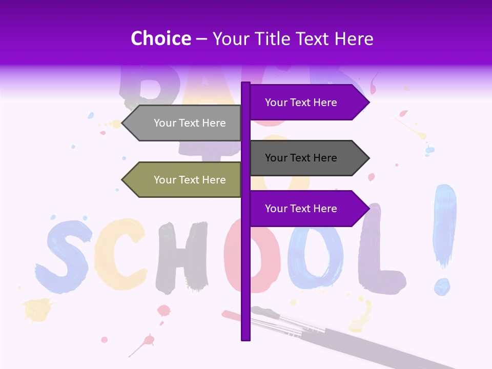 Paint Draw Funny PowerPoint Template