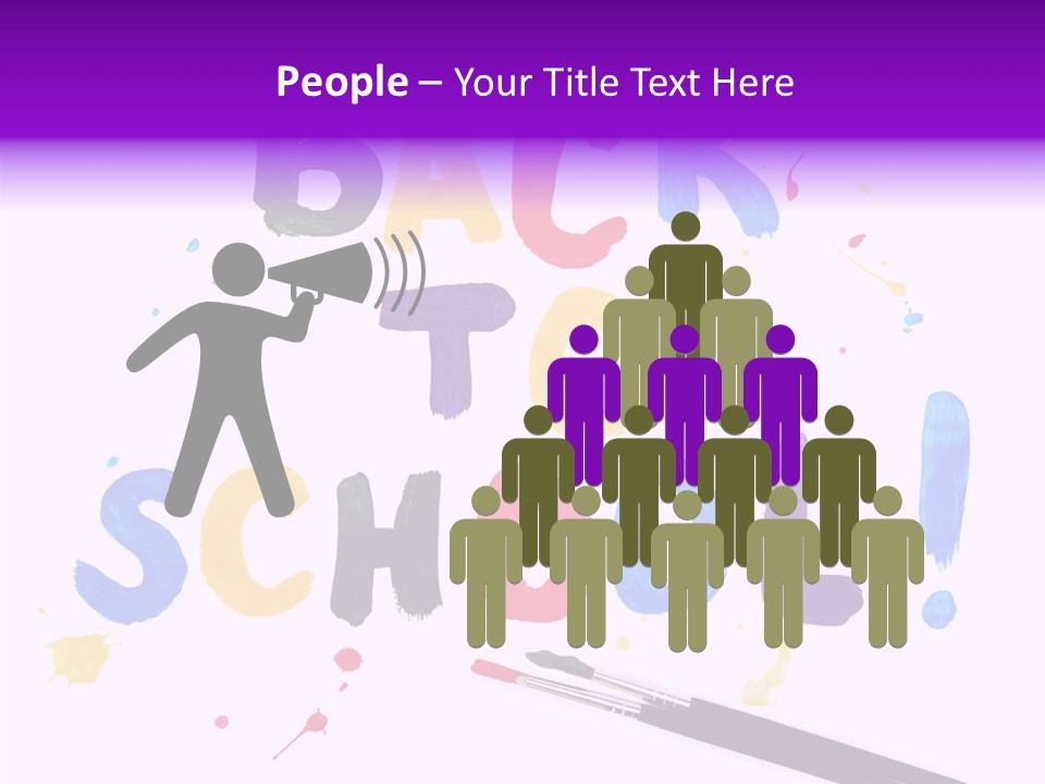 Paint Draw Funny PowerPoint Template