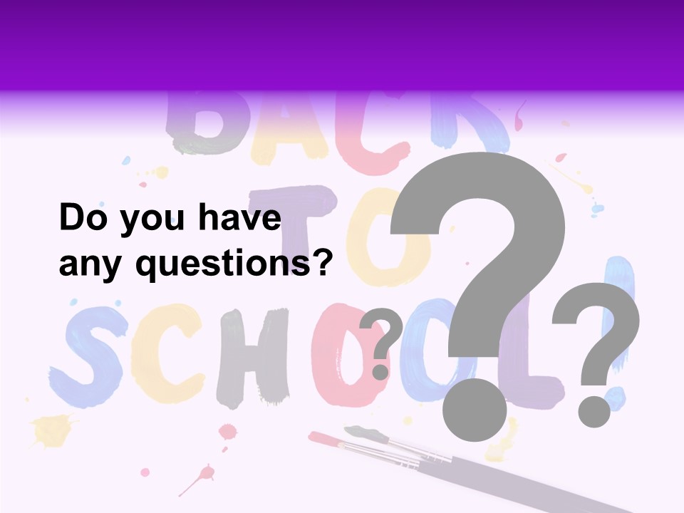 Paint Draw Funny PowerPoint Template