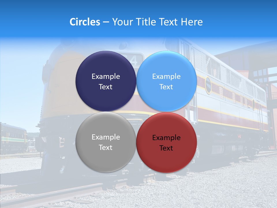 American Engine Travel PowerPoint Template