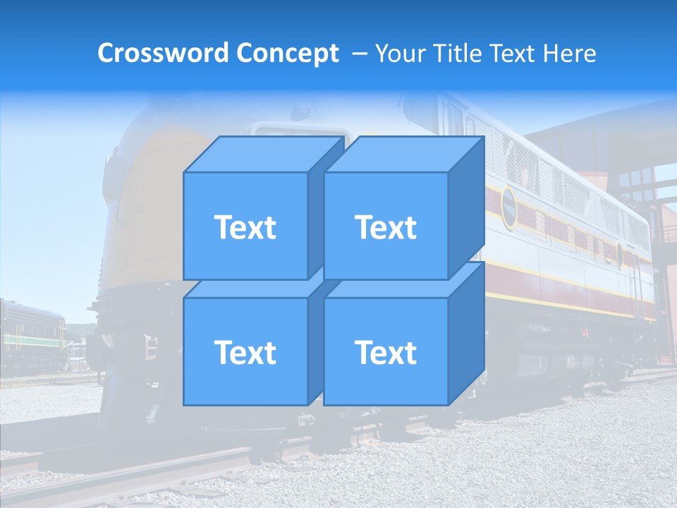 American Engine Travel PowerPoint Template