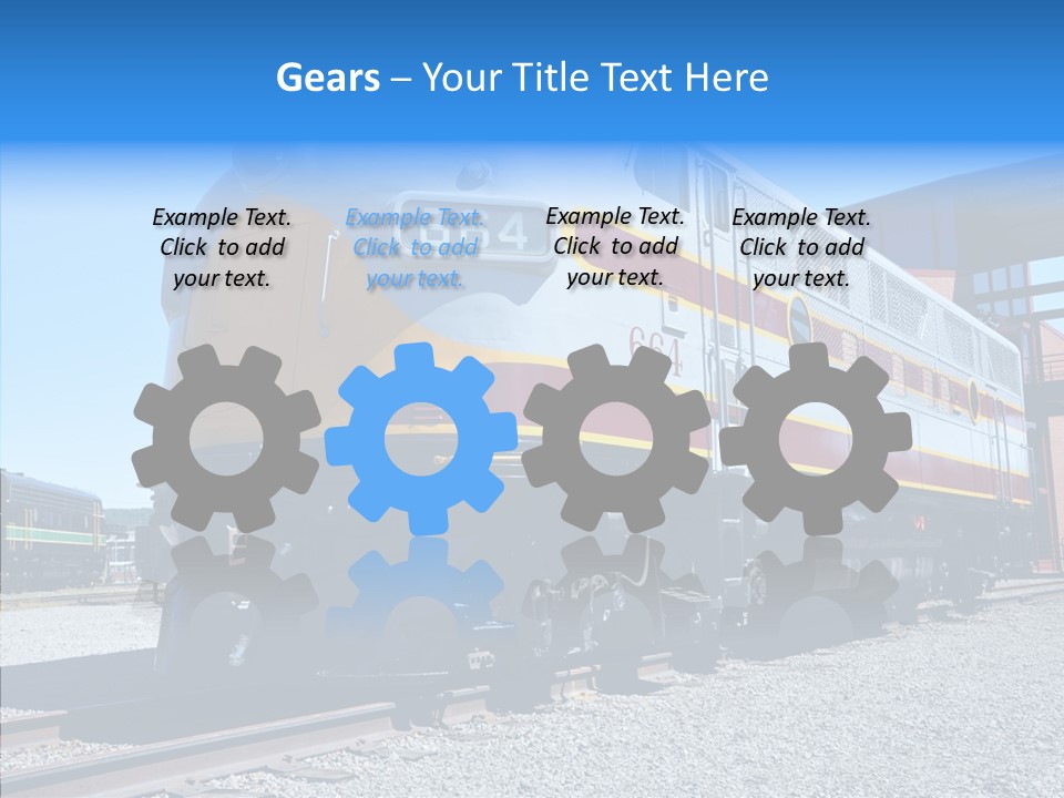 American Engine Travel PowerPoint Template