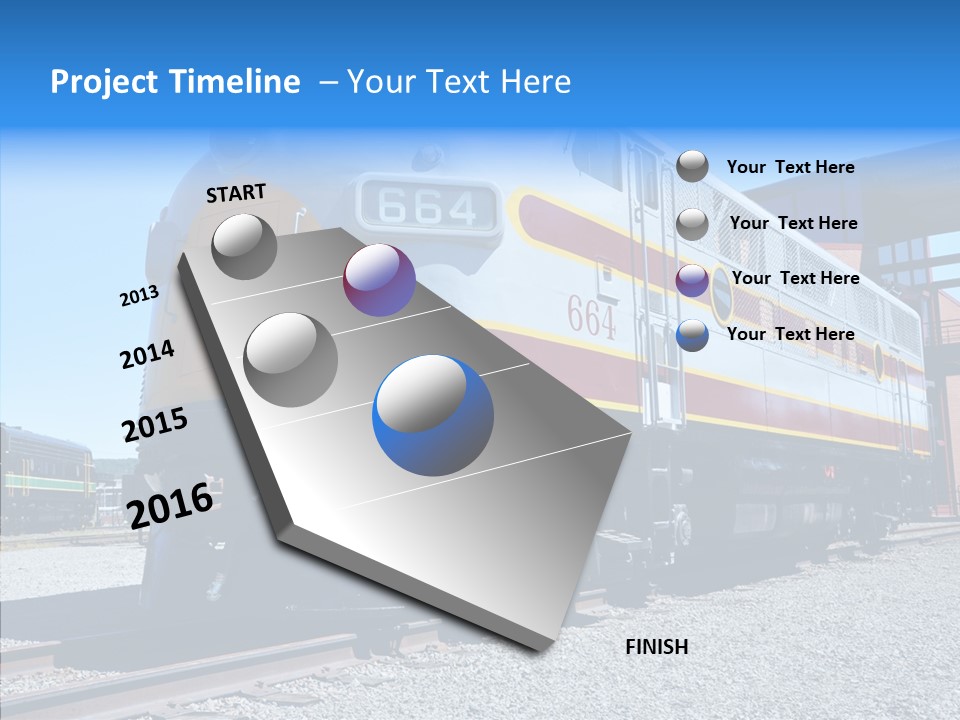 American Engine Travel PowerPoint Template