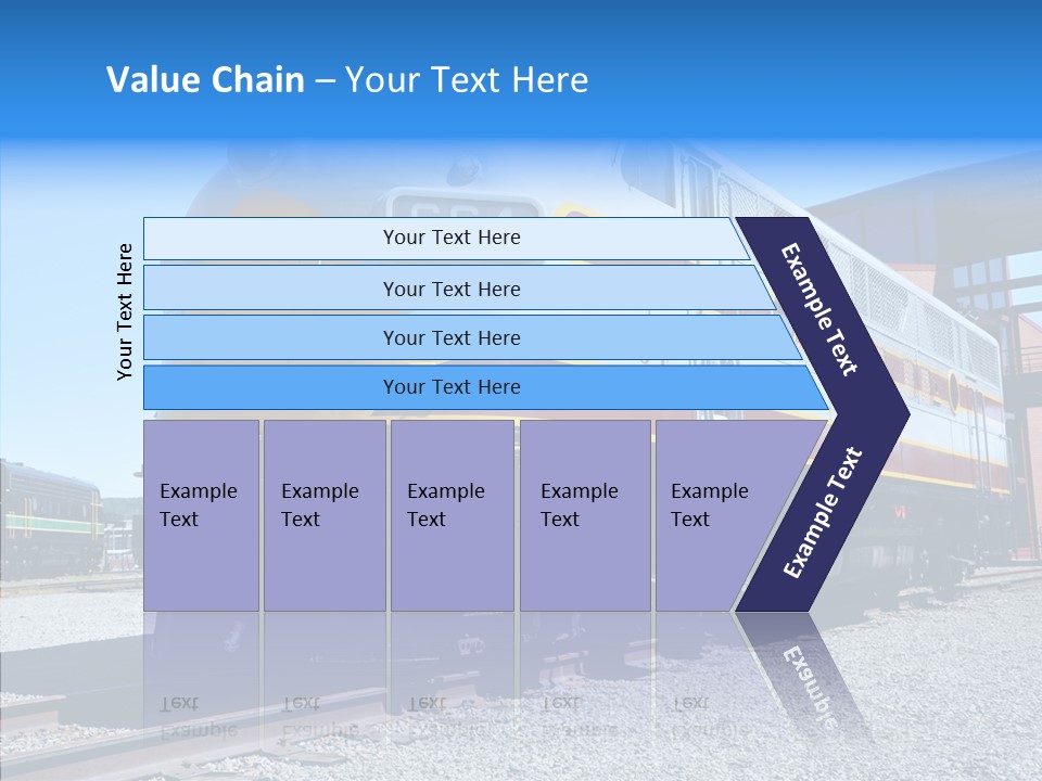 American Engine Travel PowerPoint Template