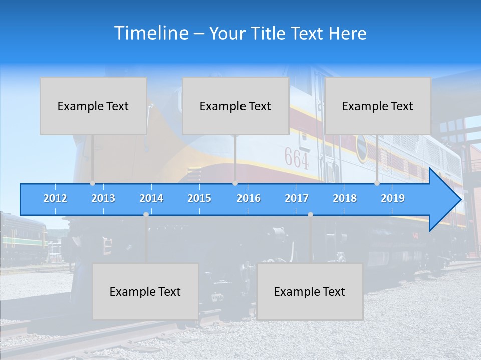 American Engine Travel PowerPoint Template