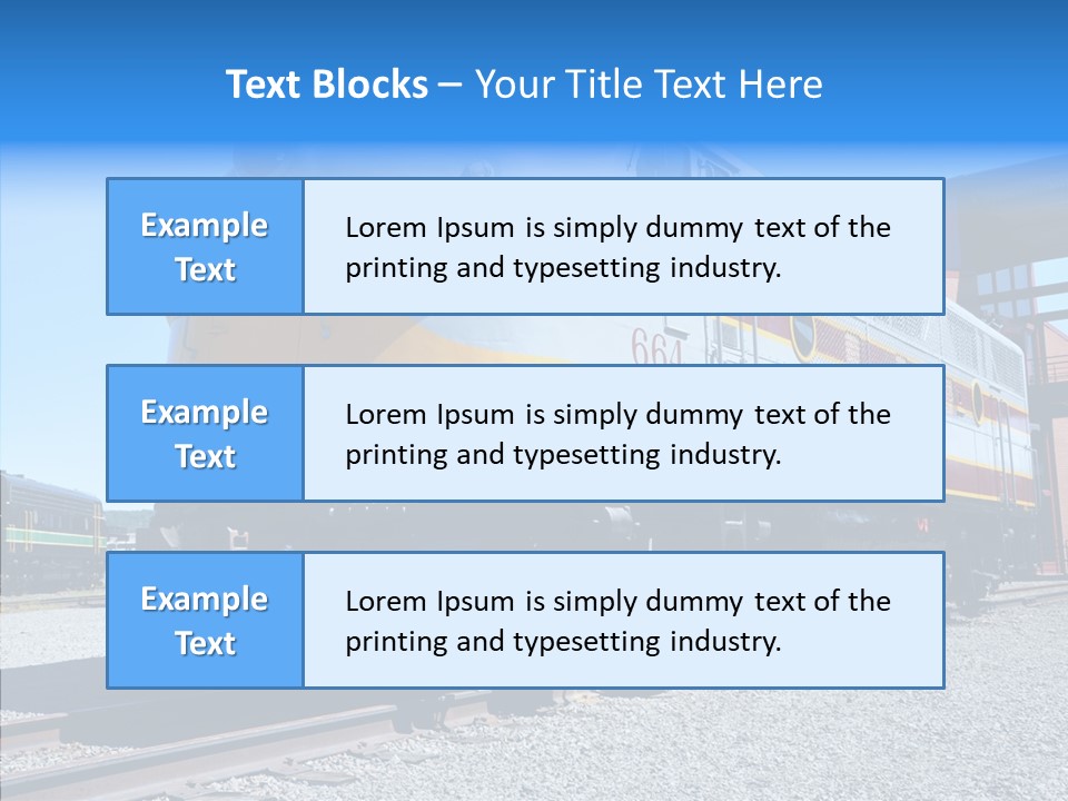 American Engine Travel PowerPoint Template