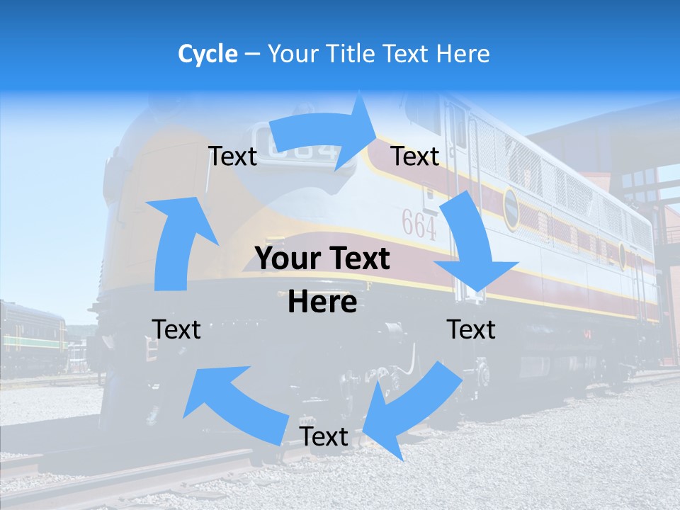 American Engine Travel PowerPoint Template