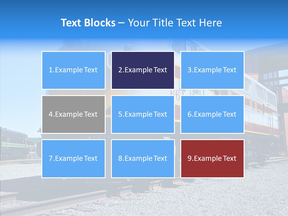 American Engine Travel PowerPoint Template