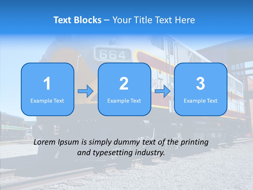 American Engine Travel PowerPoint Template