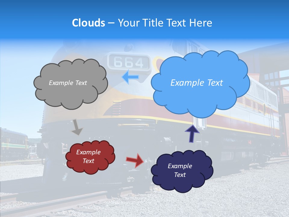 American Engine Travel PowerPoint Template
