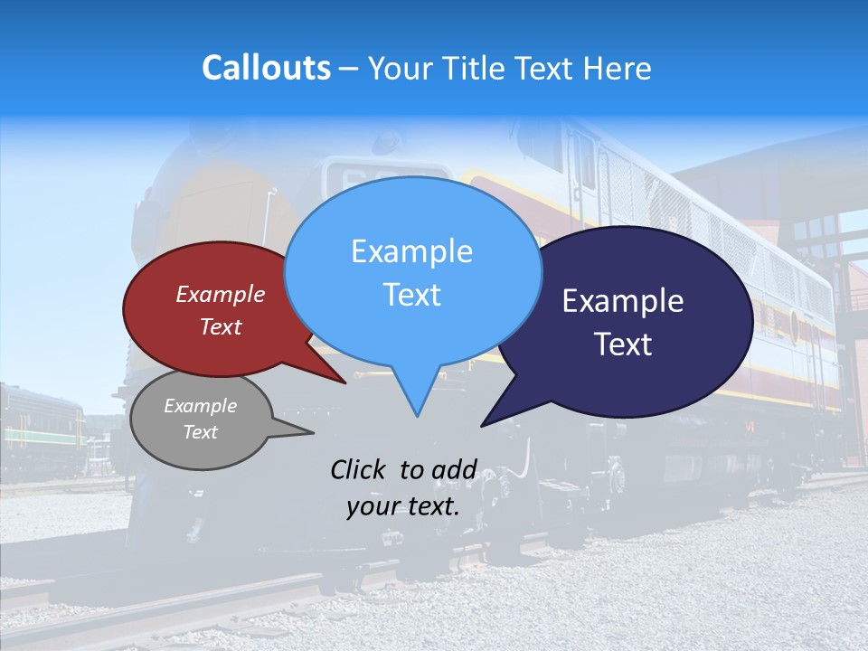 American Engine Travel PowerPoint Template