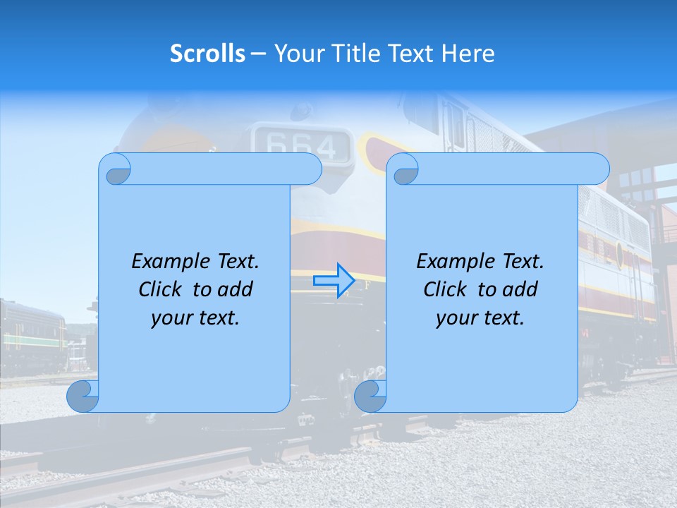 American Engine Travel PowerPoint Template
