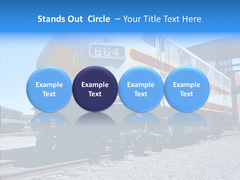 American Engine Travel PowerPoint Template