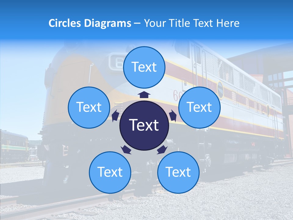 American Engine Travel PowerPoint Template