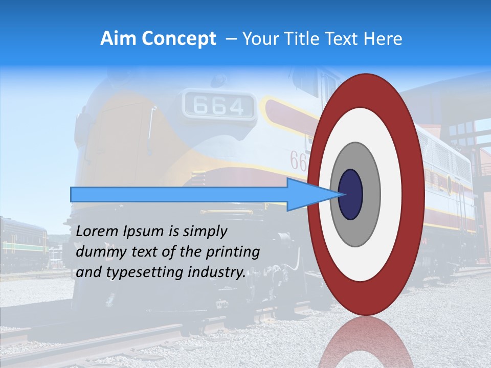 American Engine Travel PowerPoint Template