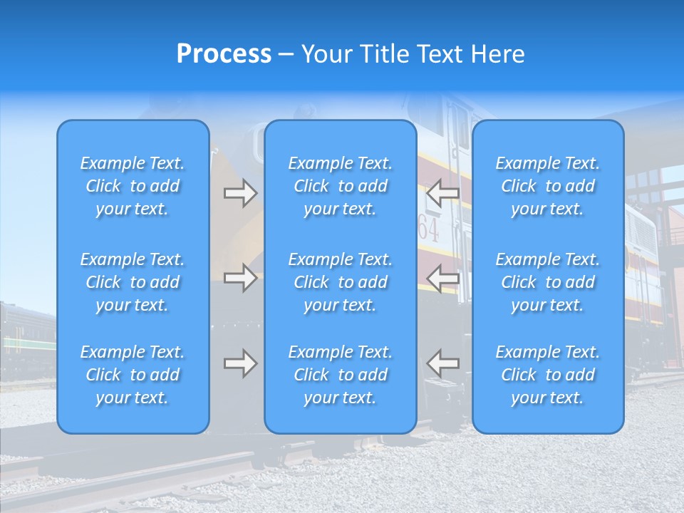 American Engine Travel PowerPoint Template