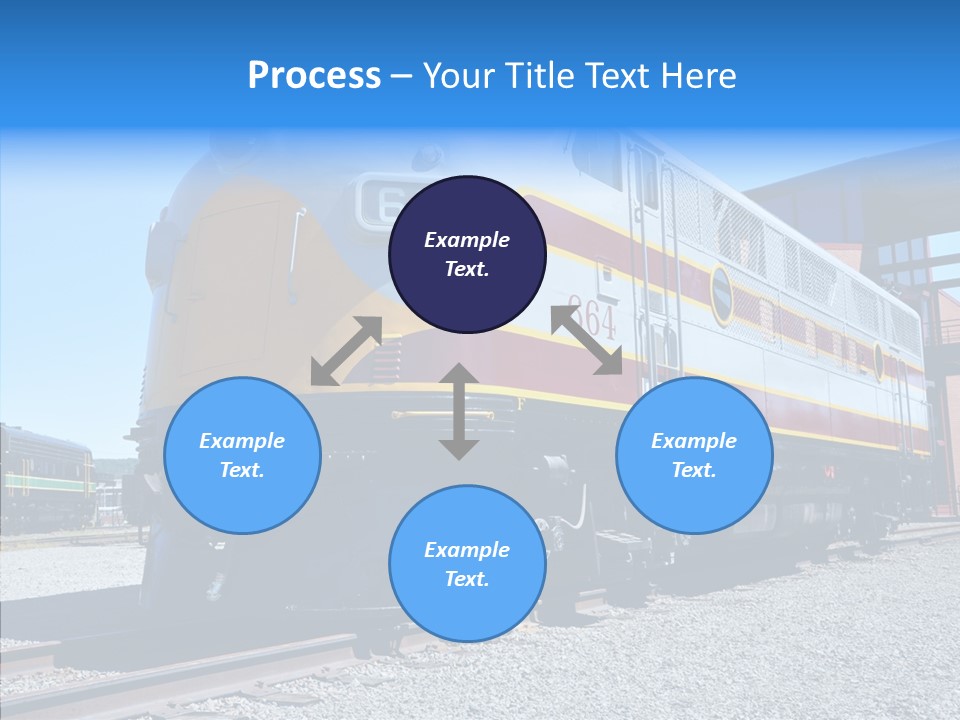 American Engine Travel PowerPoint Template