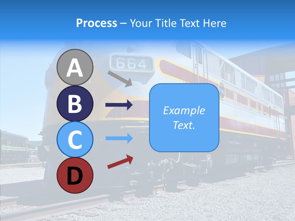 American Engine Travel PowerPoint Template