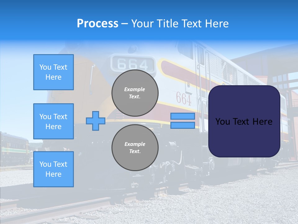 American Engine Travel PowerPoint Template