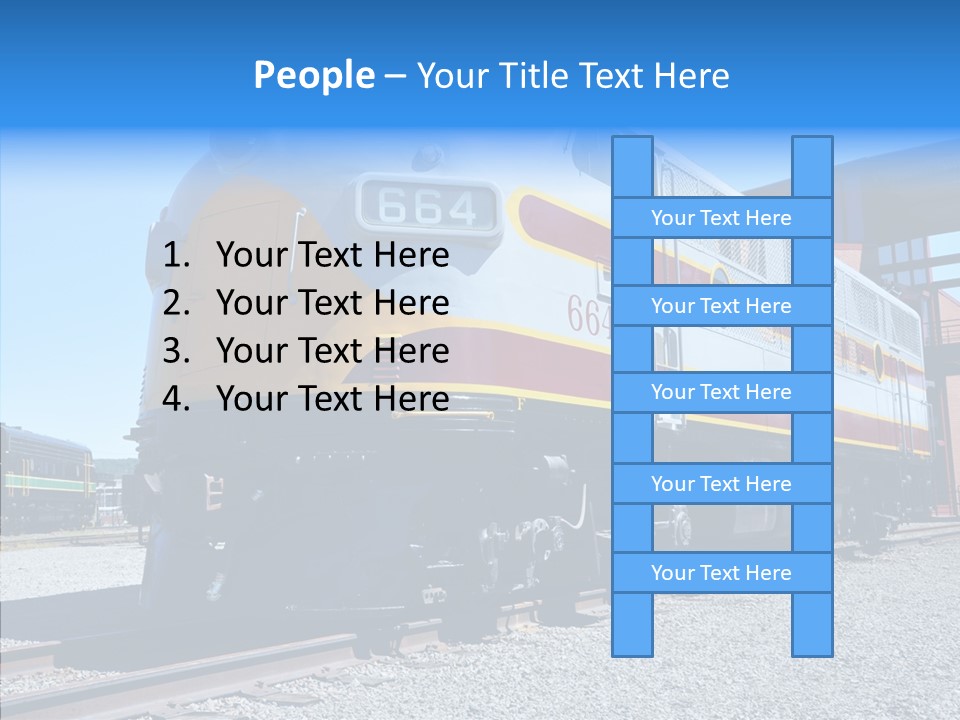 American Engine Travel PowerPoint Template