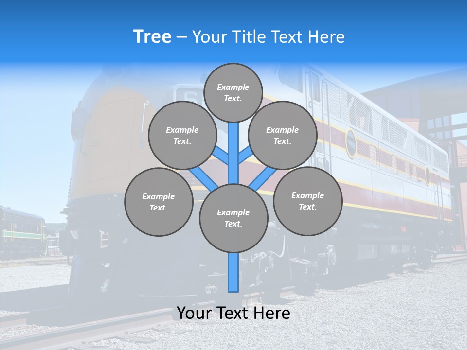 American Engine Travel PowerPoint Template