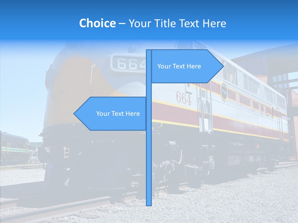 American Engine Travel PowerPoint Template