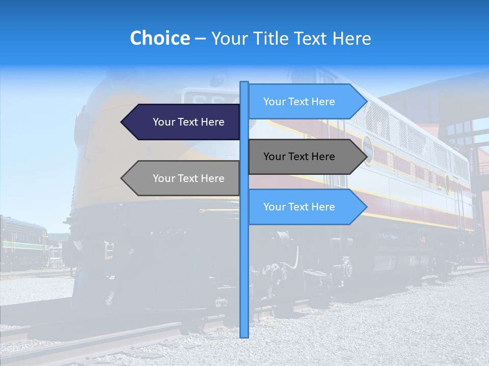American Engine Travel PowerPoint Template