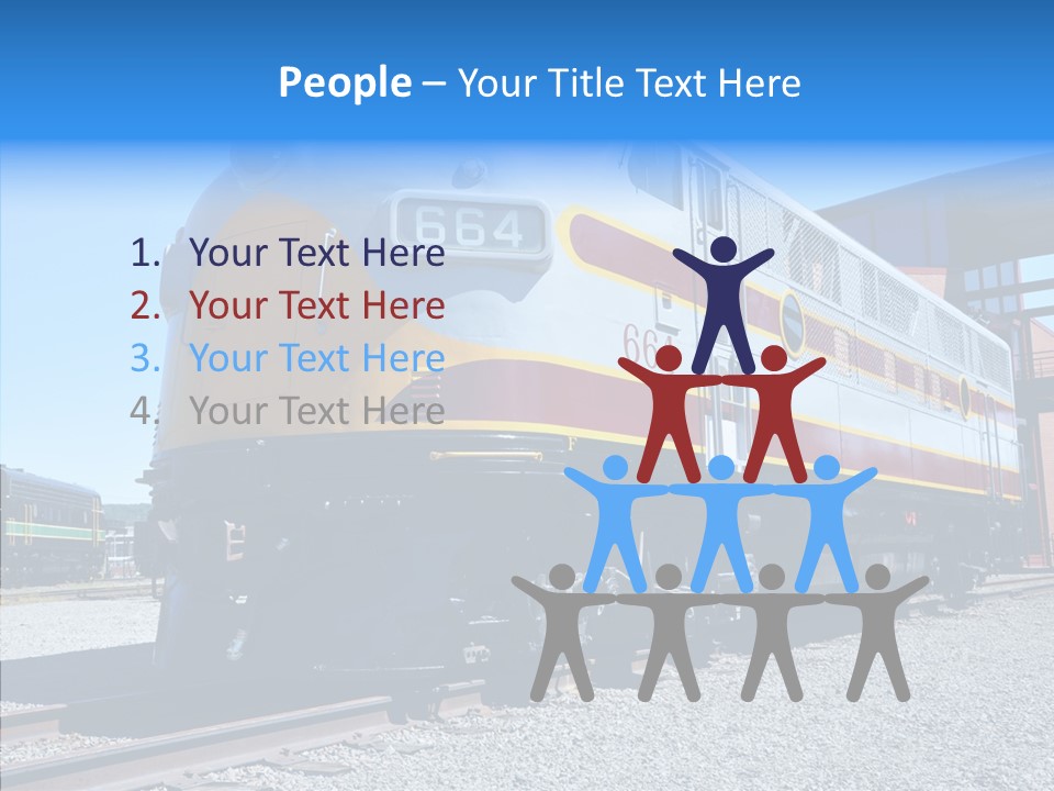 American Engine Travel PowerPoint Template