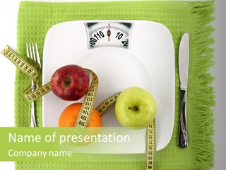 Overeating Freshness Sexy PowerPoint Template