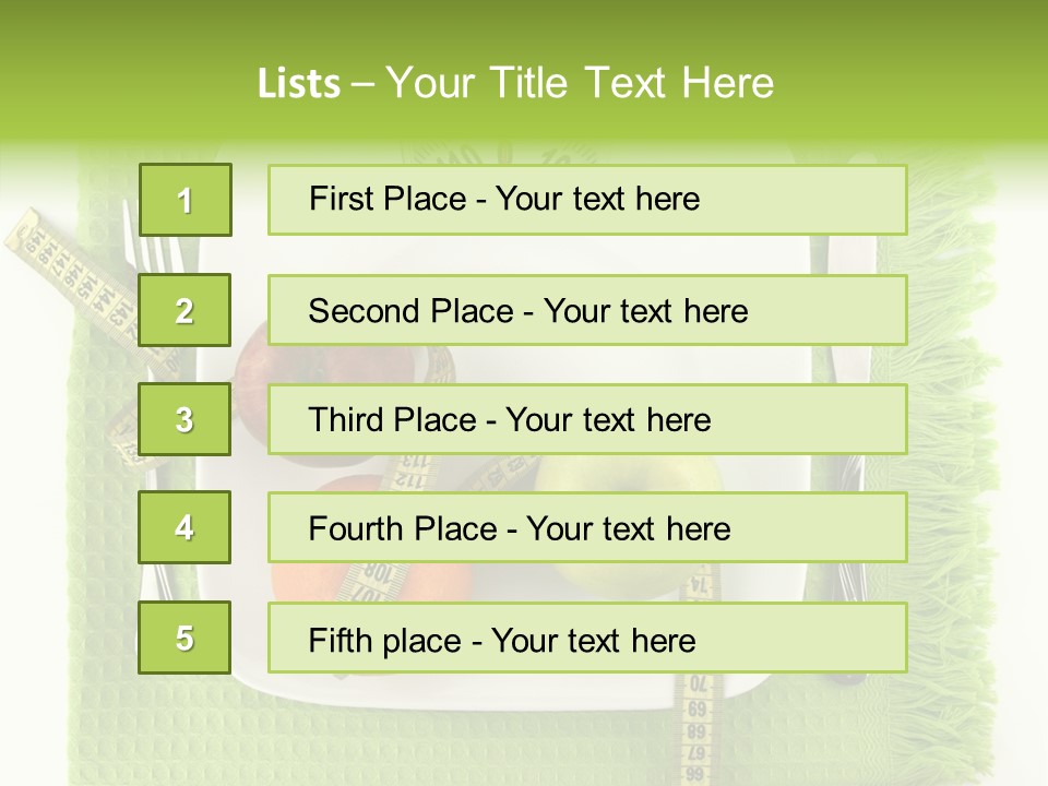 Overeating Freshness Sexy PowerPoint Template