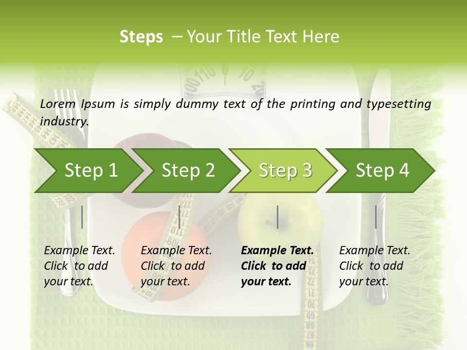 Overeating Freshness Sexy PowerPoint Template