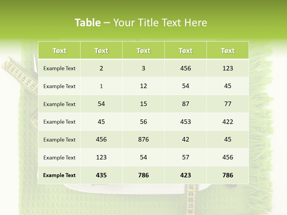 Overeating Freshness Sexy PowerPoint Template