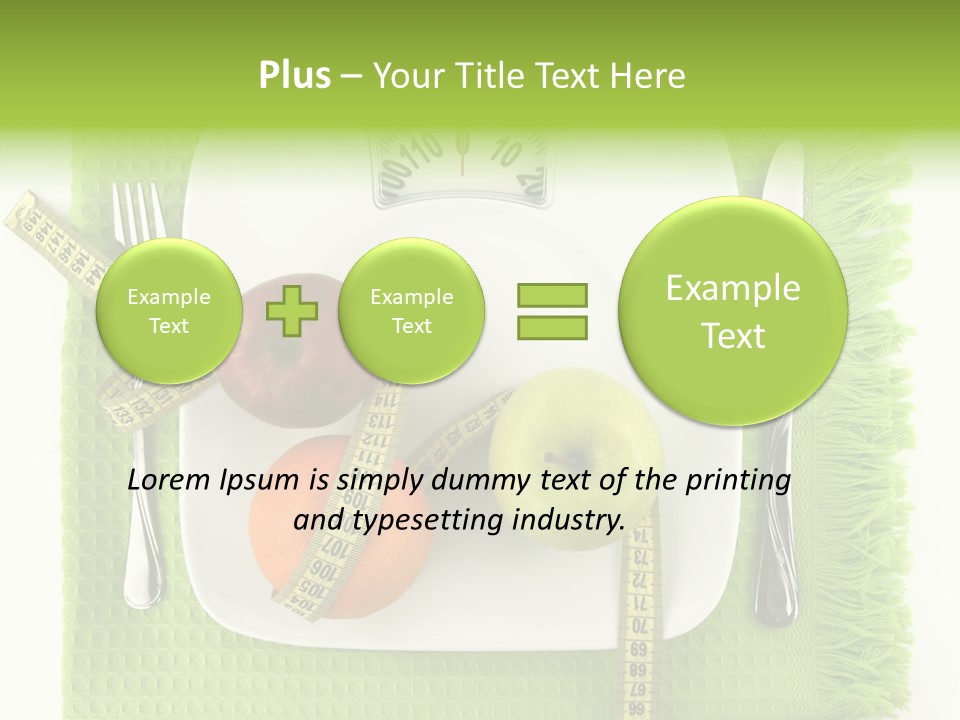 Overeating Freshness Sexy PowerPoint Template