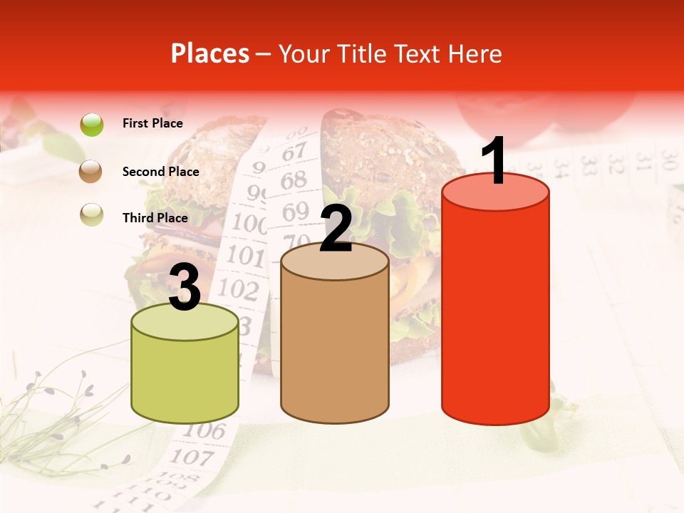 Dieting Meter Fitness PowerPoint Template