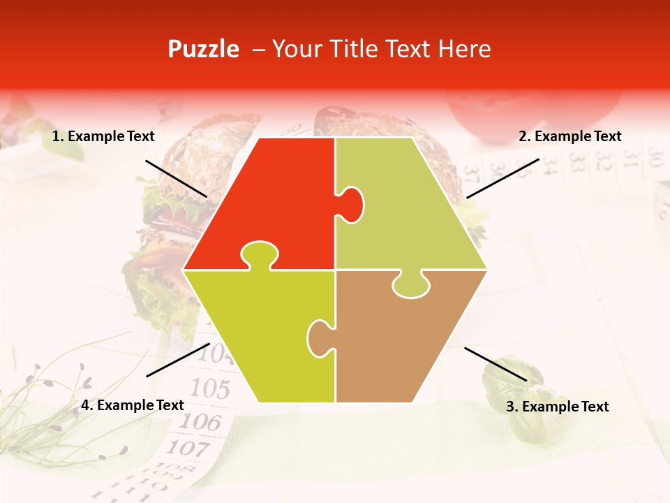 Dieting Meter Fitness PowerPoint Template