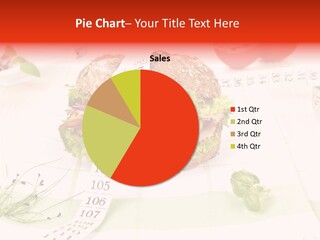 Dieting Meter Fitness PowerPoint Template