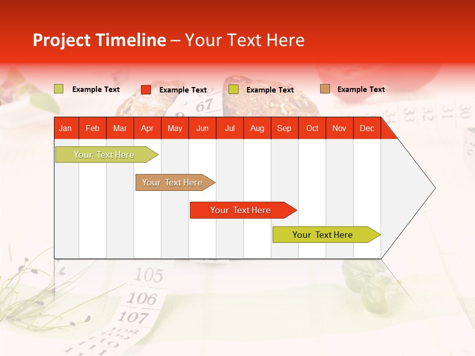 Dieting Meter Fitness PowerPoint Template